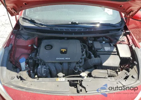 2017 Kia Forte Lx из США, поврежденный, VIN 3KPFL4A73HE046722